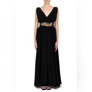 knee length dresses for ladies Elena Cut-Out Maxi Dress – Natalia Renee main image 0